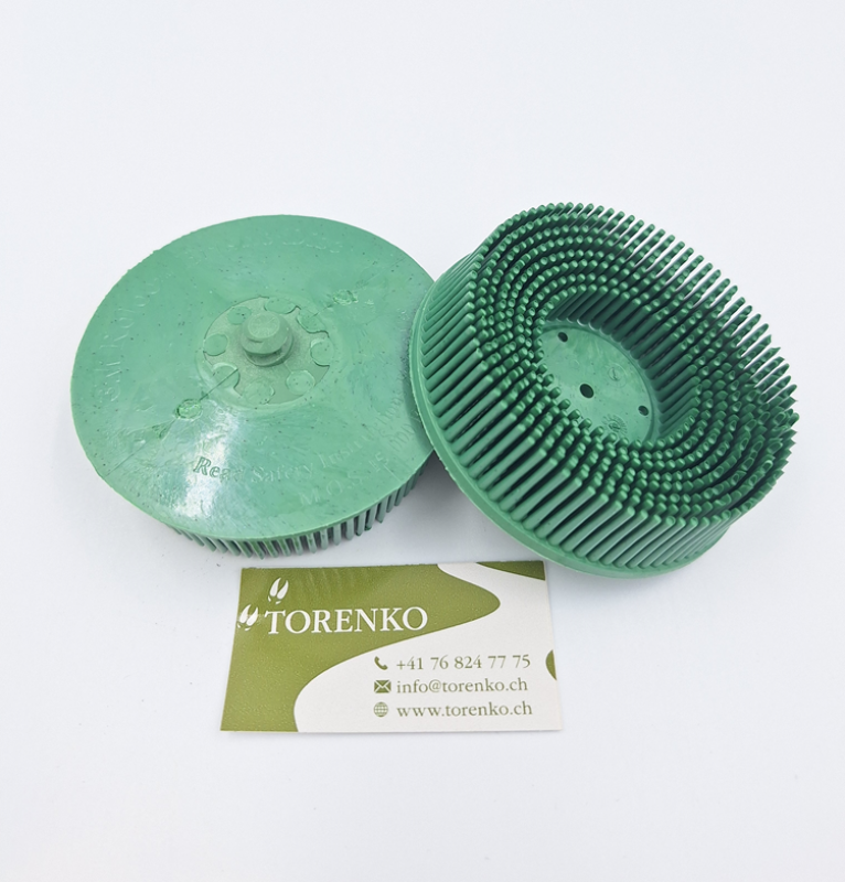 3M Roloc Bristle Disc Grün 75mm